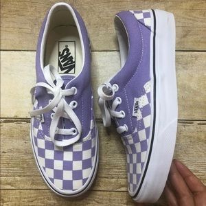 NWOB Vans with checkers